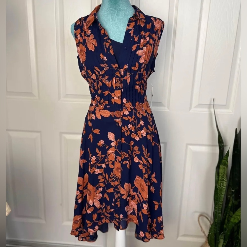 Blue and Orange Dress - New with tags